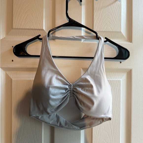 Other - Women's white halter sports bra